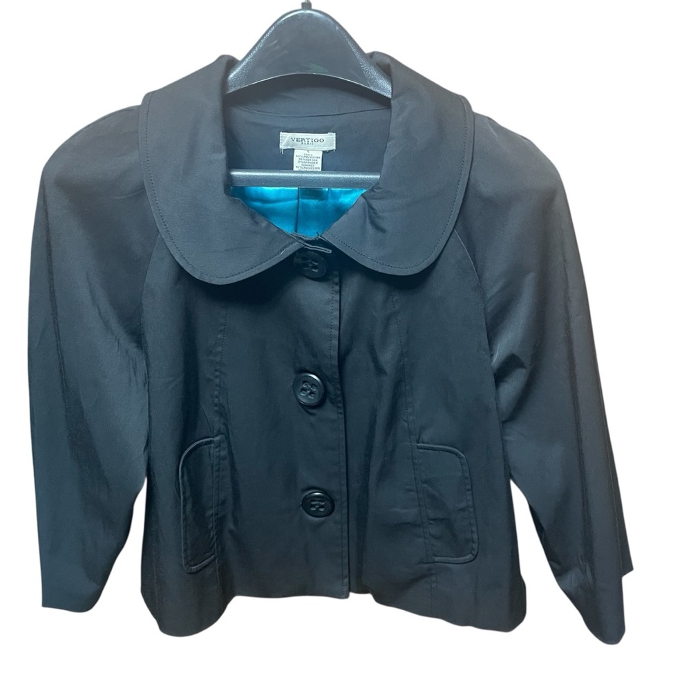 Vertigo Paris Black Swing Style Jacket Large